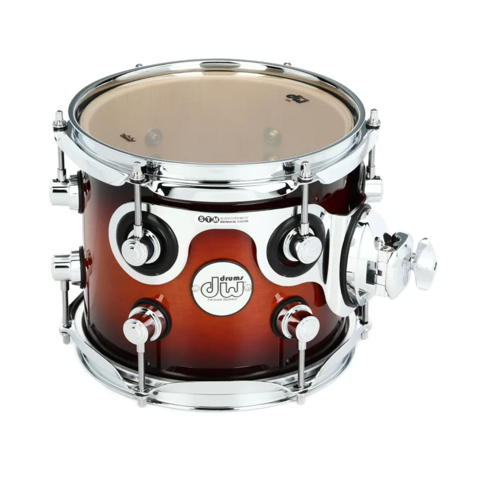DW Drums Design Series Tom 8x7" Tobacco Burst
