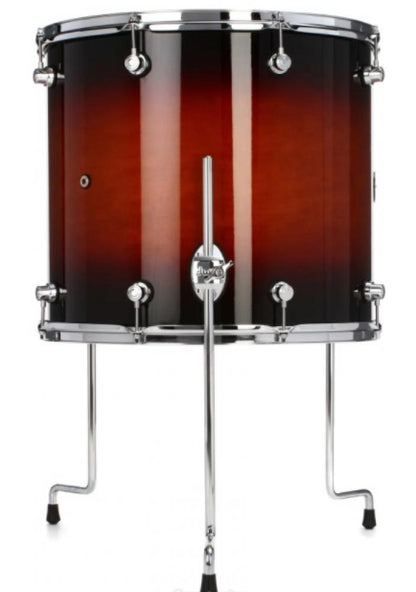 DW Drums Tom de Piso 18x16" Maple Tobacco Burst Serie Concept