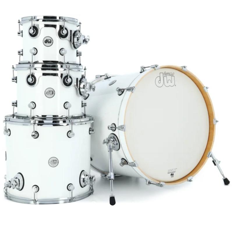 DW Drums DDLG2214WH Shell pack 4 Piezas Gloss White