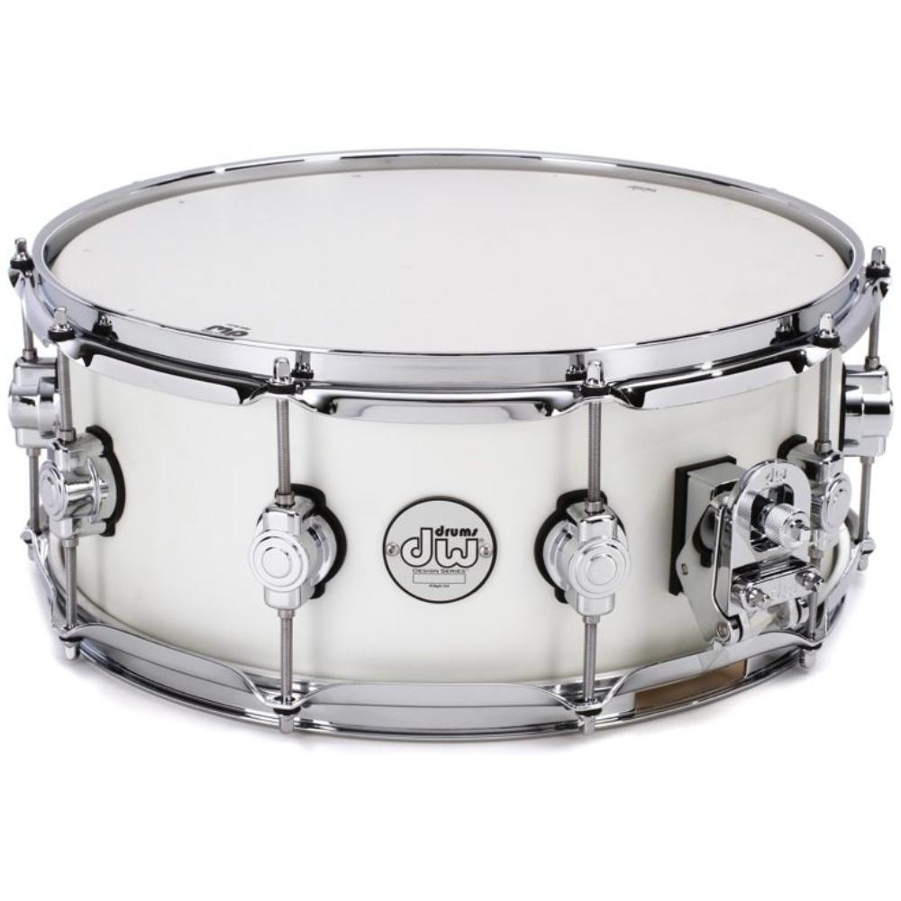 DW Drums DDLG5514SSWH Caja Design 14x5.5" Maplewhite