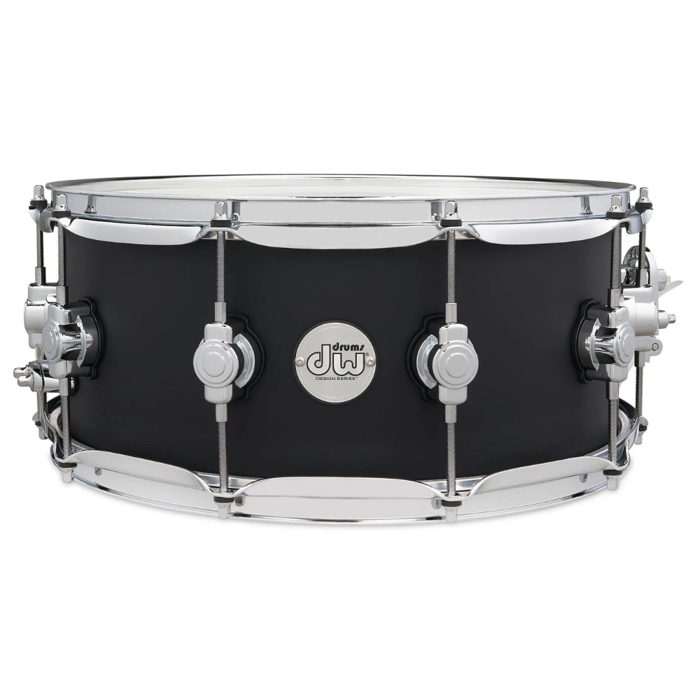 DW Drums DDLM0614SSBL Caja Design 14"x6" Black Satin