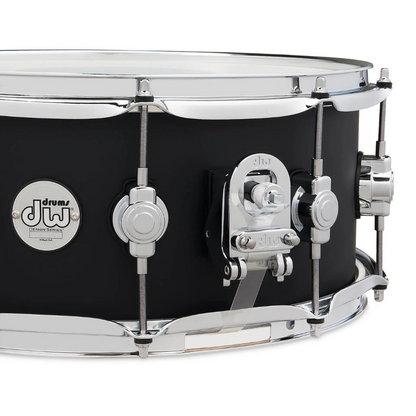 DW Drums DDLM0614SSBL Caja Design 14"x6" Black Satin