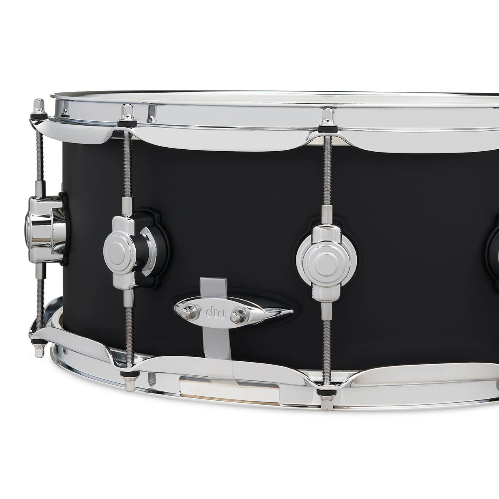 DW Drums DDLM0614SSBL Caja Design 14"x6" Black Satin