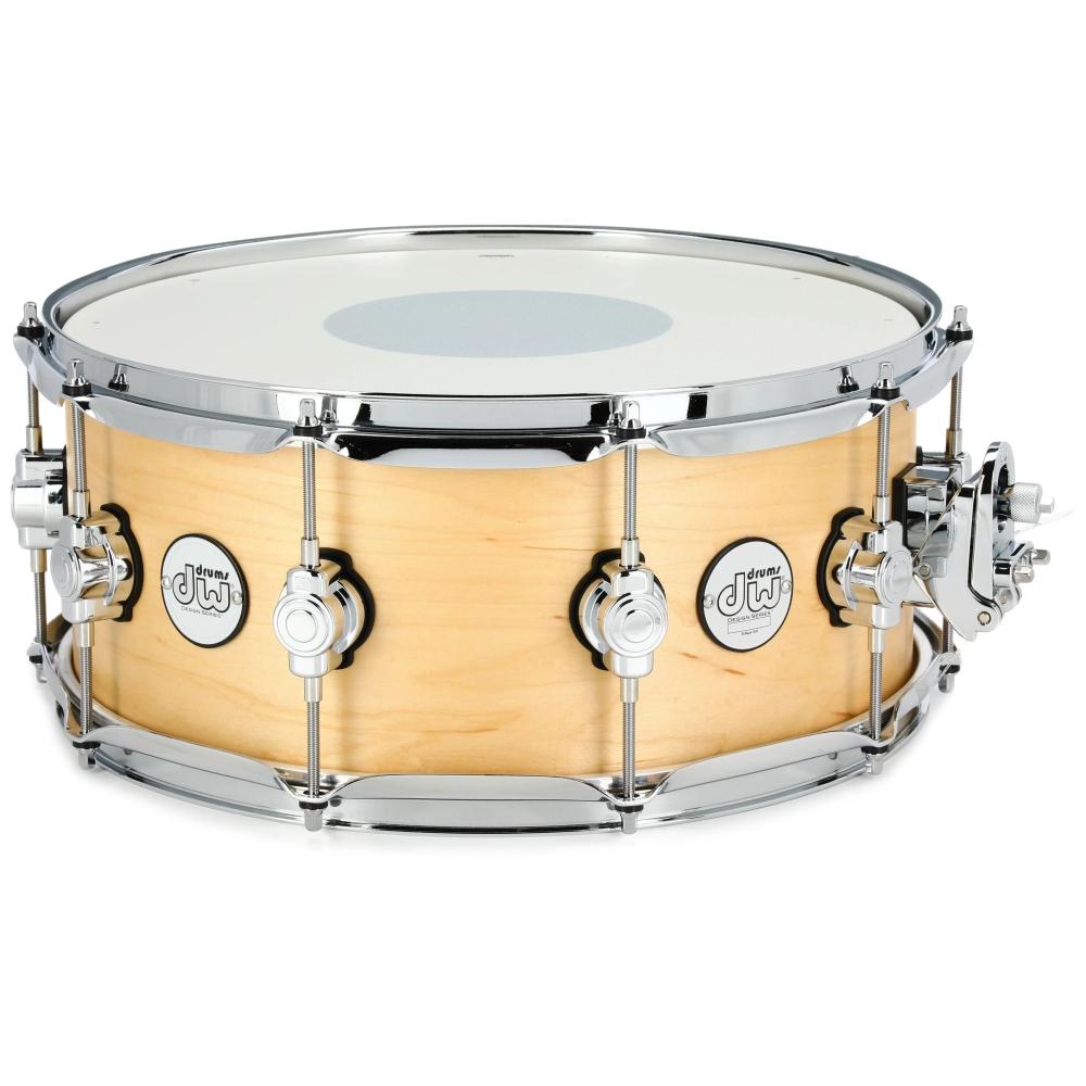 DW Drums DDLM0614SSNS Caja Design 14x6" Maple Natural Satin