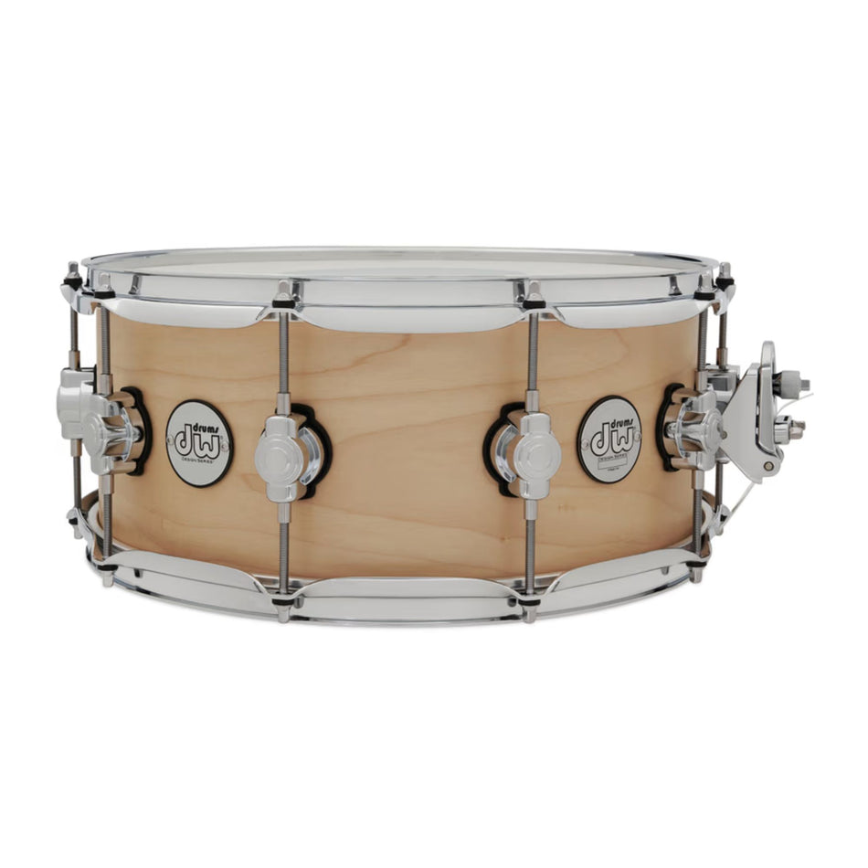 DW Drums Design Series Caja 14×6″ Maple Natural Satin
