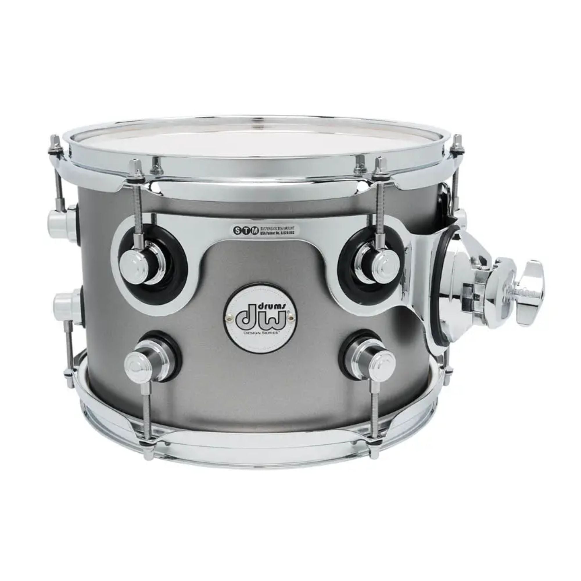Dw Drums Design Series Tom 10x7" Titanium Satin, STM