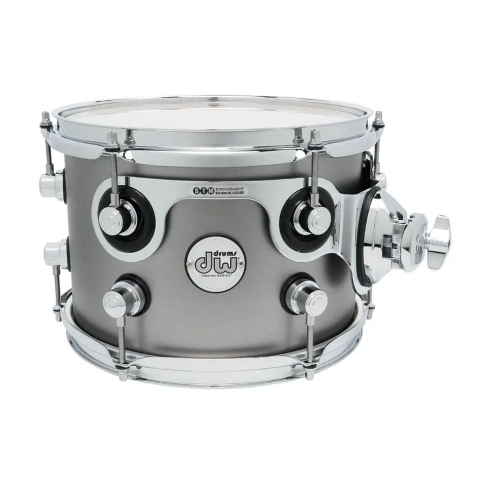 DW Drums Design Series Tom 10x7" Titanium Satin, STM