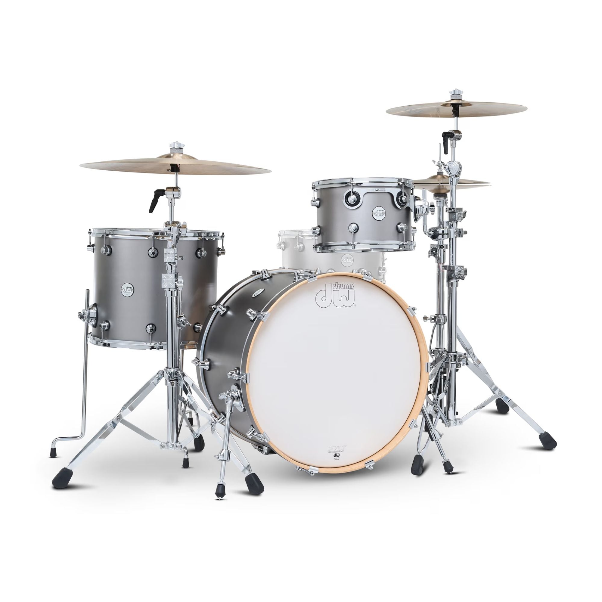 Dw Drums Design Series Shellpack 3Pcs Titanium Satin