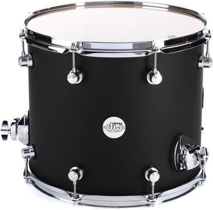 DW Drums DDLM2215BL Batería Acústica Design Maple Shellpack 5Pcs Black Satin