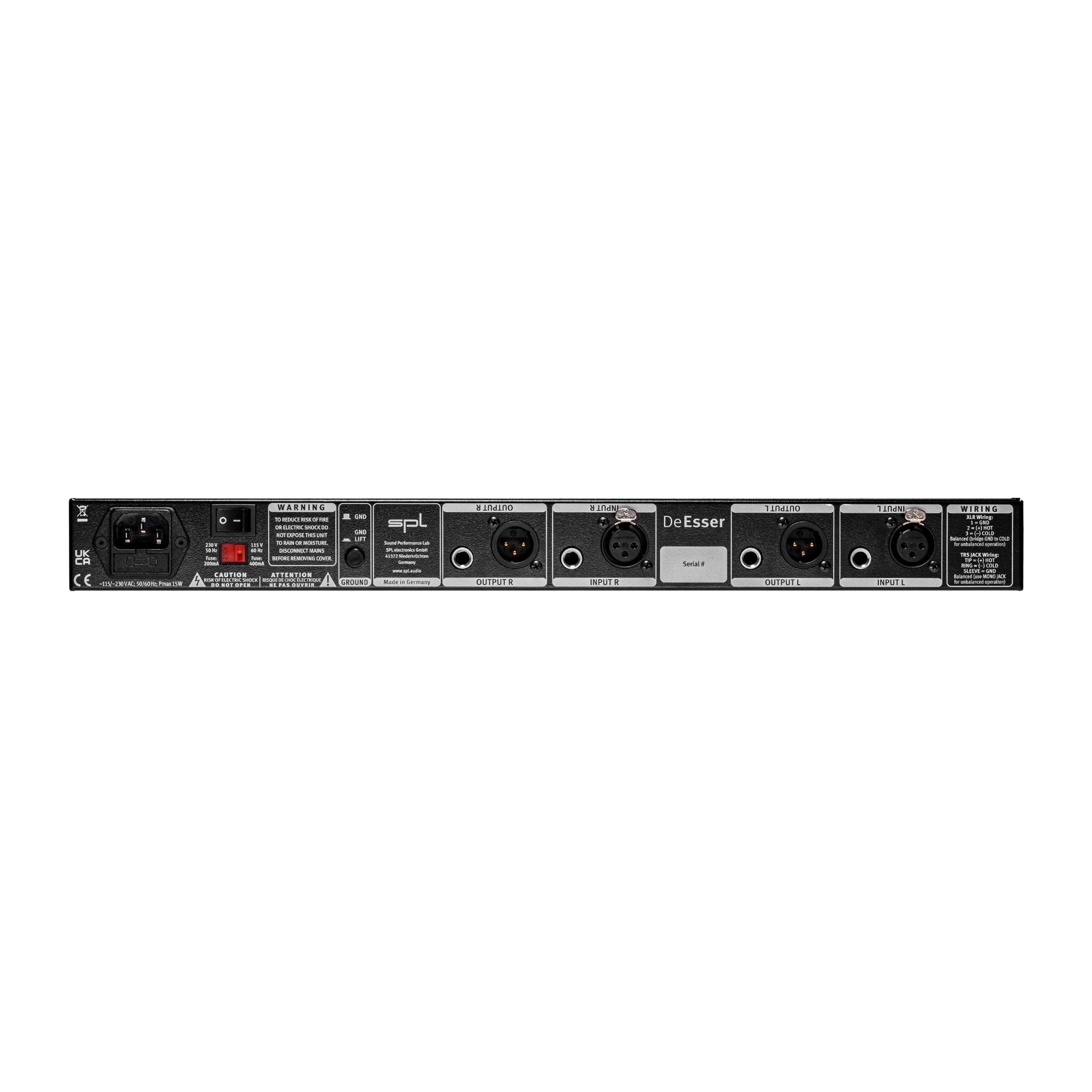 SPL DeEsser Mk2 Procesador de Audio