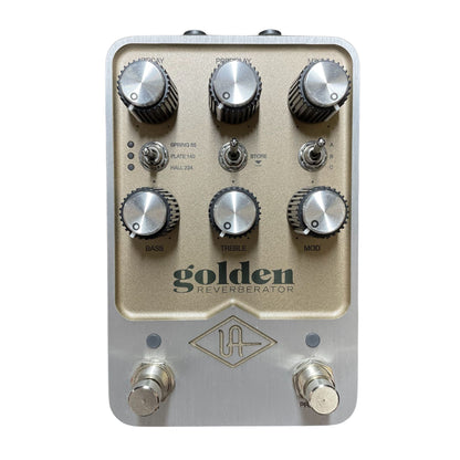 Universal Audio Pedal UAFX Golden Efecto Reverb Estéreo