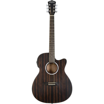 Washburn DFEACE Guitarra Electroacústica Deep Forest Ebony