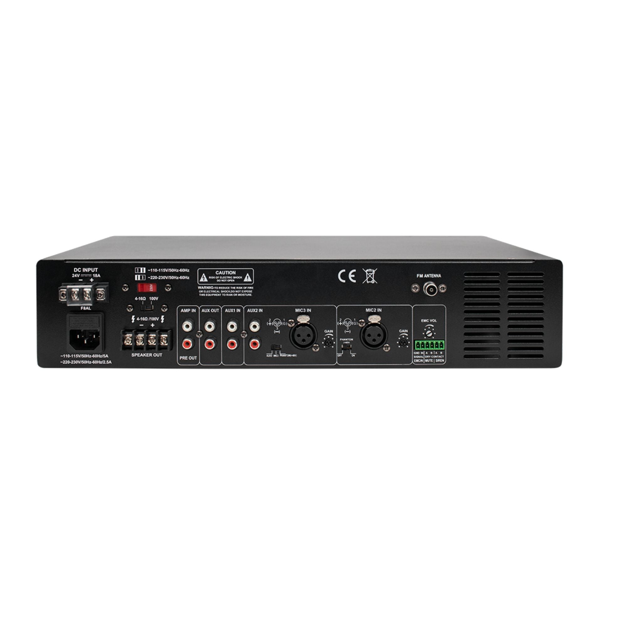 DSPPA DMA500U Amplificador de Línea 500W de 1 Zona