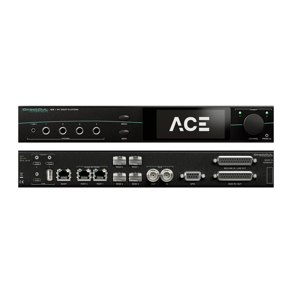 DirectOut ACE Interfaz de Audio Multifuncional Milan