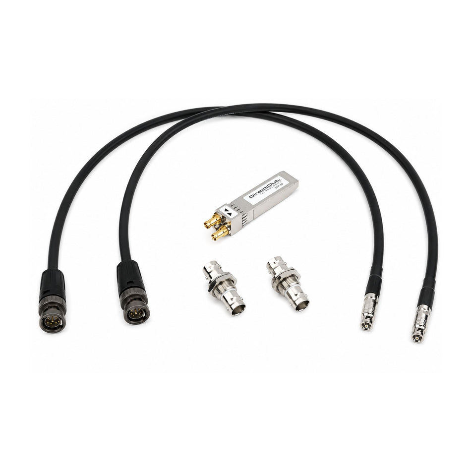 DirectOut SFP MADI BNC Transceptor Coaxial HD-BNC 75 Ω con Cable Adapt