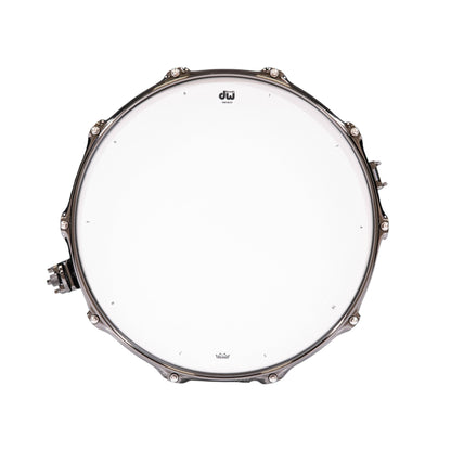 DW Drums Collector's Series® 14x8" SSC Caja Maple - Silver Abalone w/Black Nickel