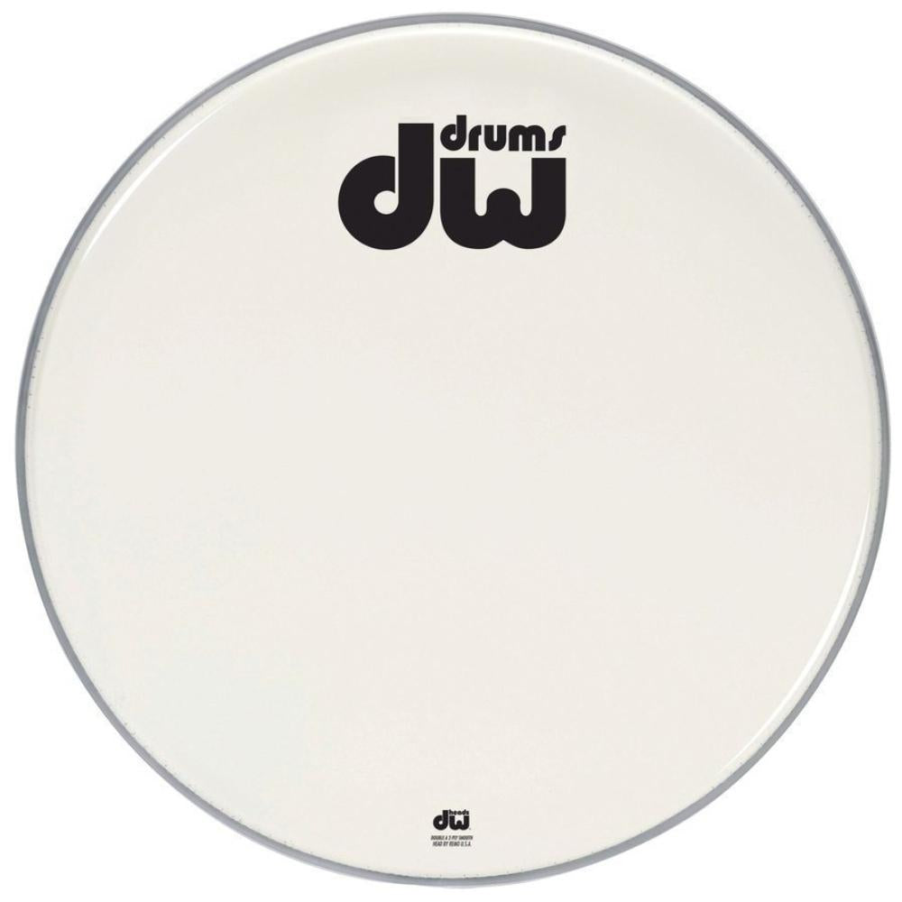 DW Drums DRDHAW22K Parche Bombo 22'' Smooth Blanco