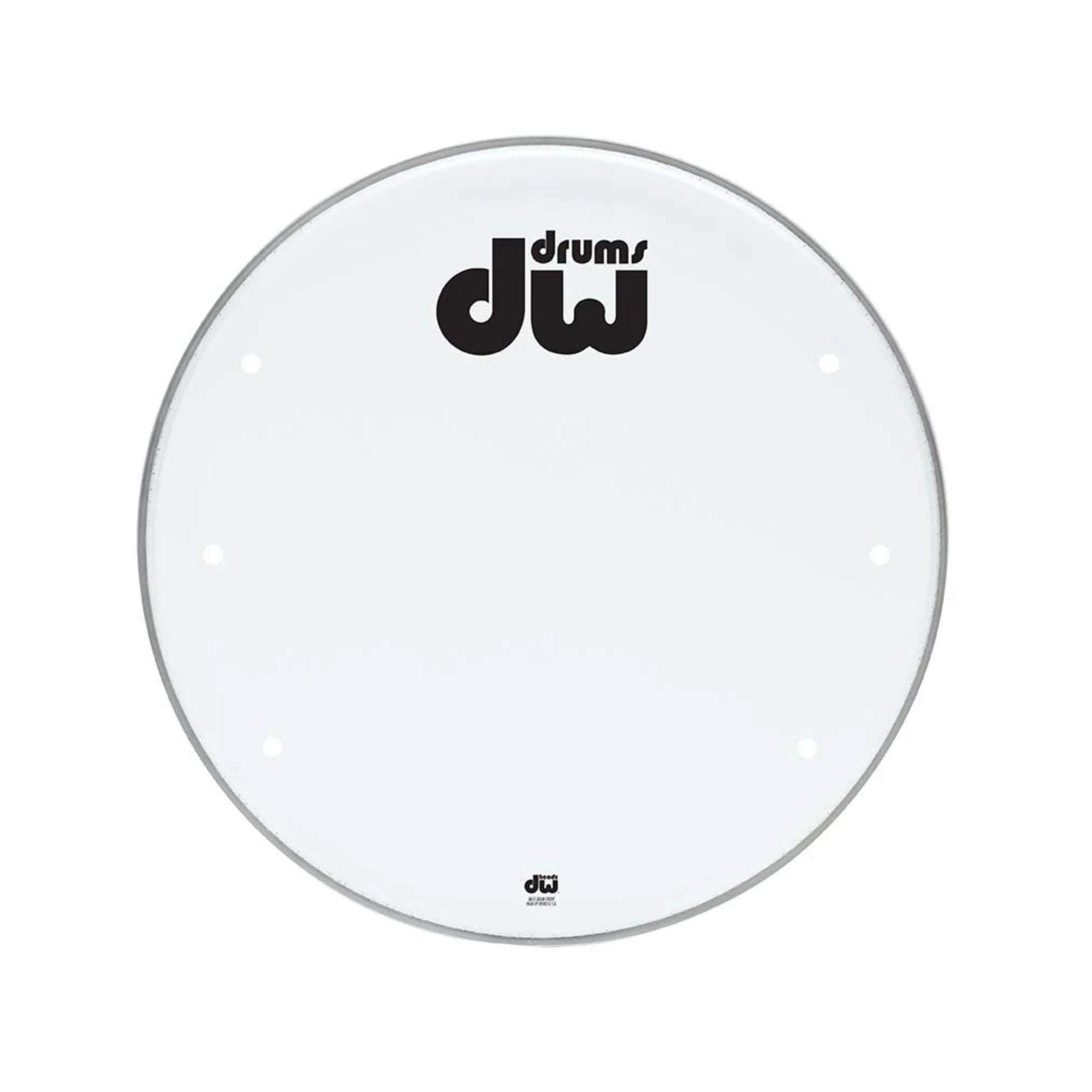 DW Drums Parche Bombo 22" Smooth White Vented