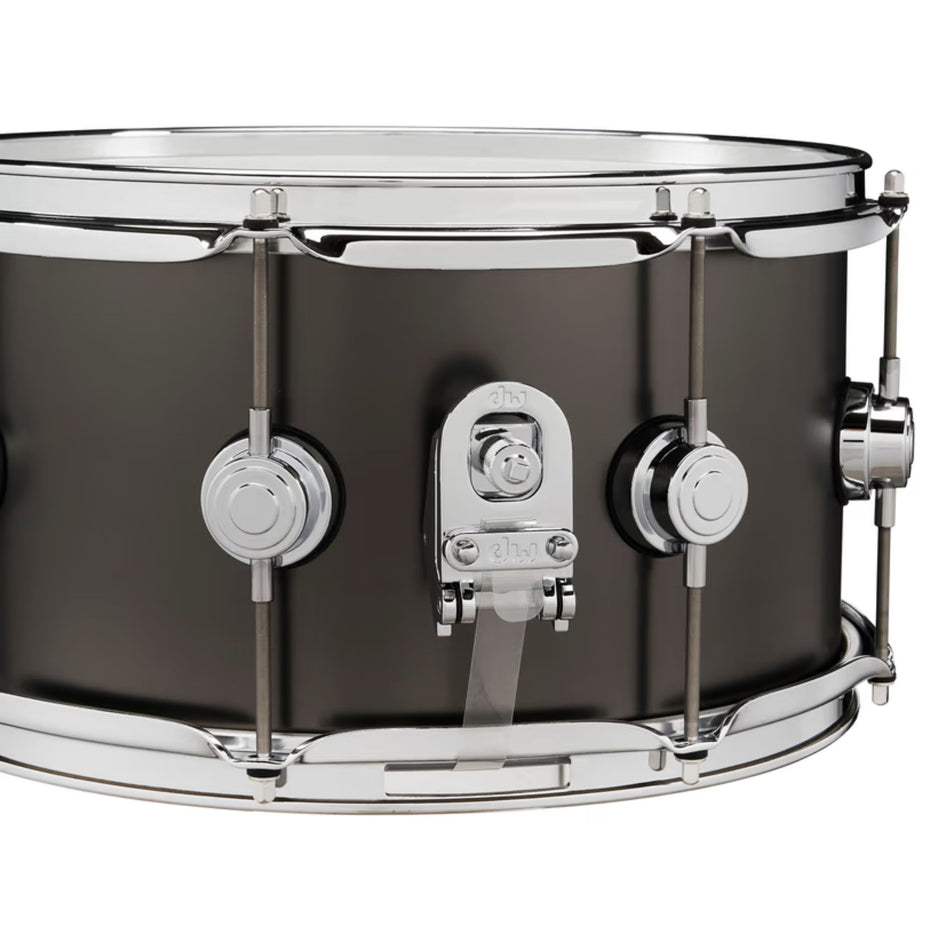 DW Drums Collector's Series Caja 13×7″ Satin Black Over Brass