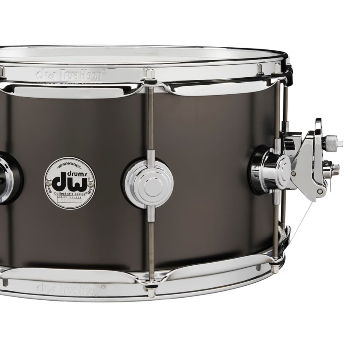 DW Drums Collector's Series Caja 13×7″ Satin Black Over Brass