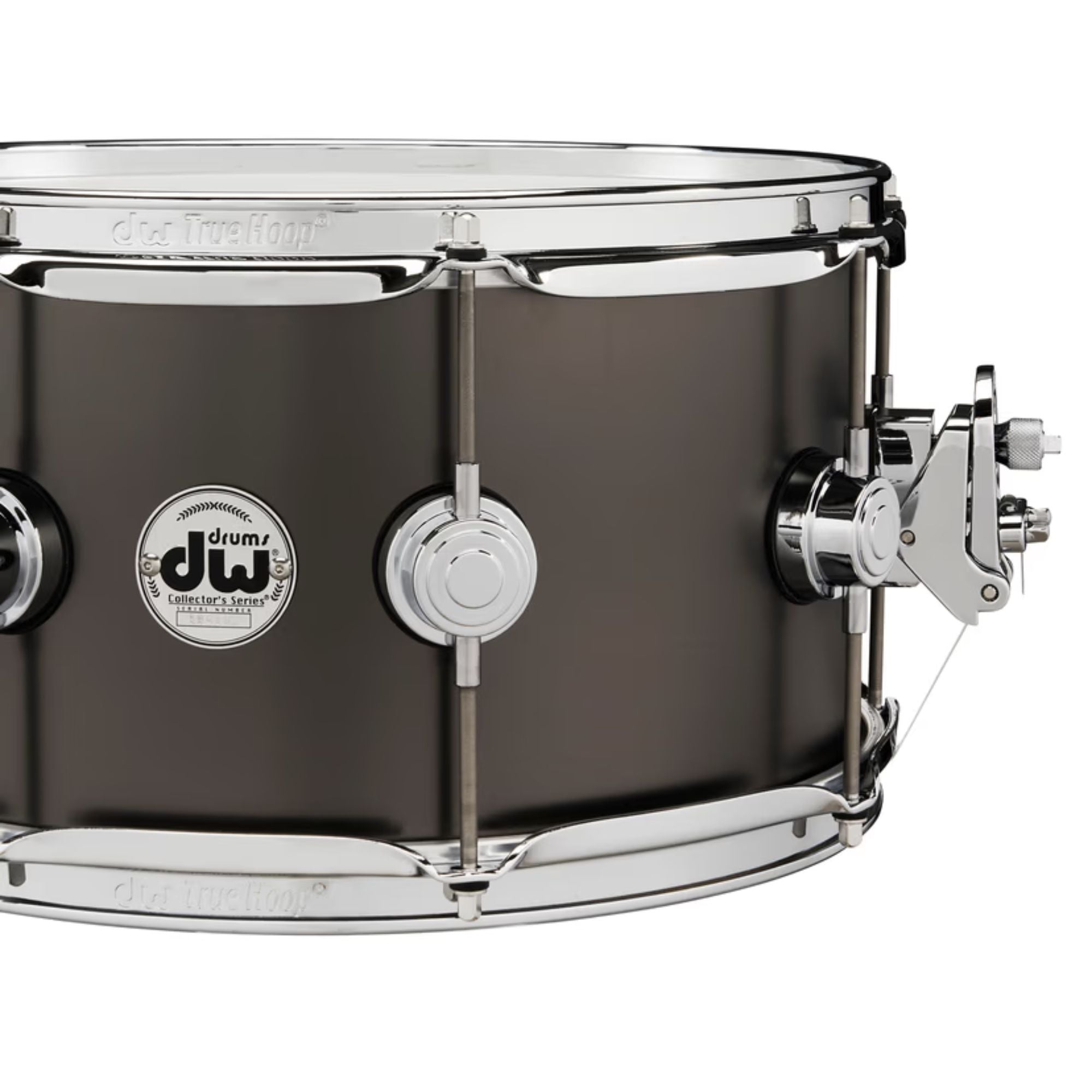 Dw Drums Caja 13x7" Satin Black Over Brass