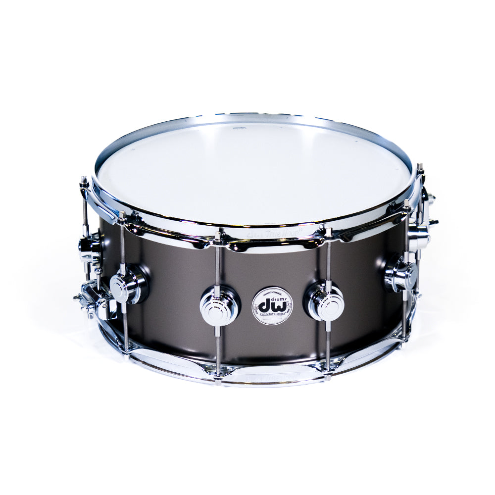 DW Drums DRVD6514SVCBK Caja Serie Collector 14"x6.5" Saint Black Over Brass