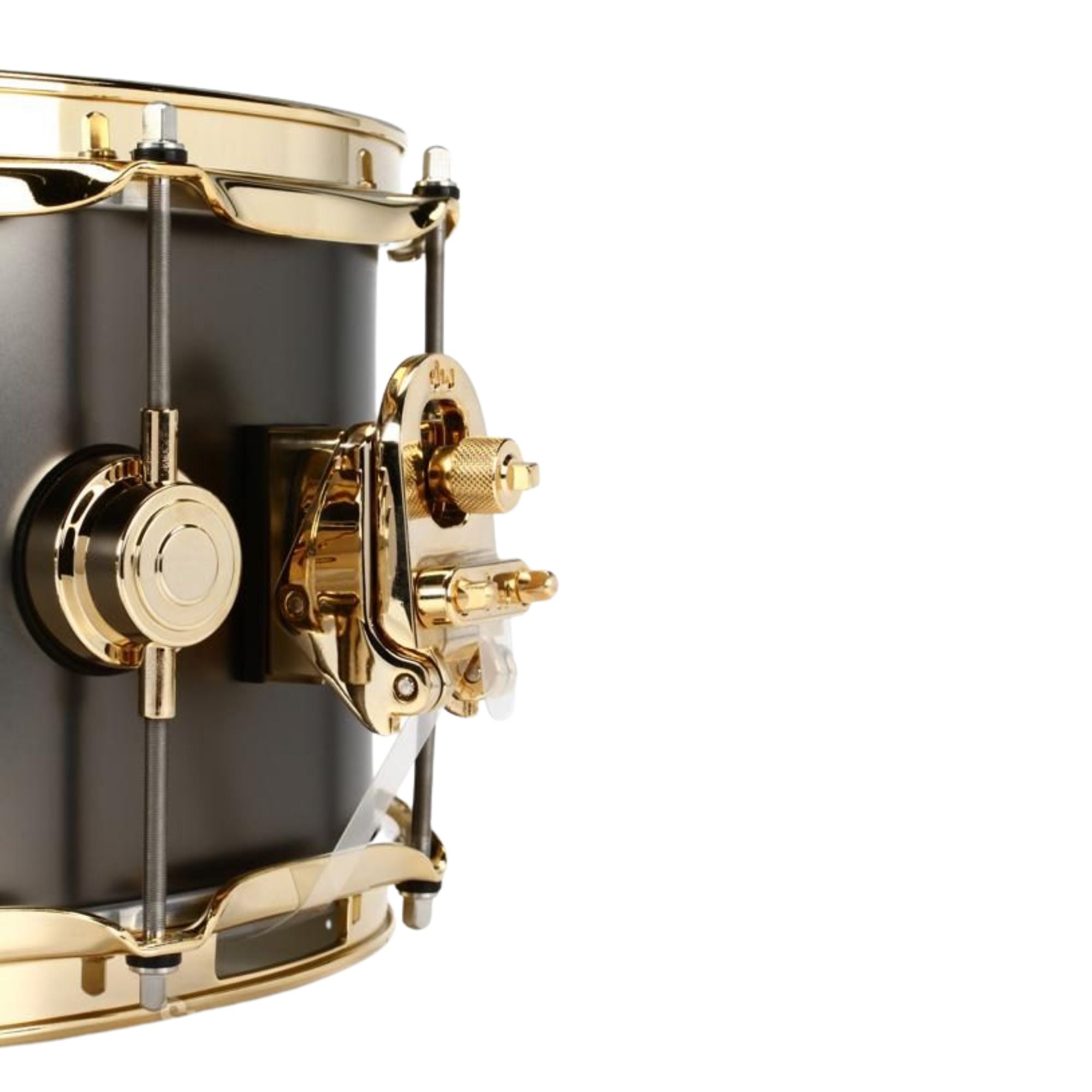 Dw Drums Caja 14x6.5" Satin Black Over Brass