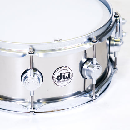 DW Drums DRVL5513SPS Caja Bateria 13x5.5" Collector Stainless Steel