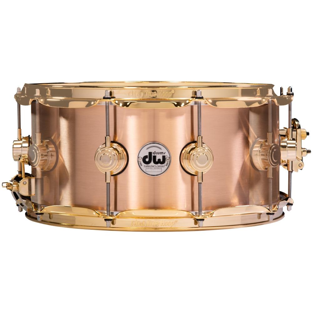 DW Drums DRVZ5514SVG Caja Collector 14x5.5" Bronze Gold HW