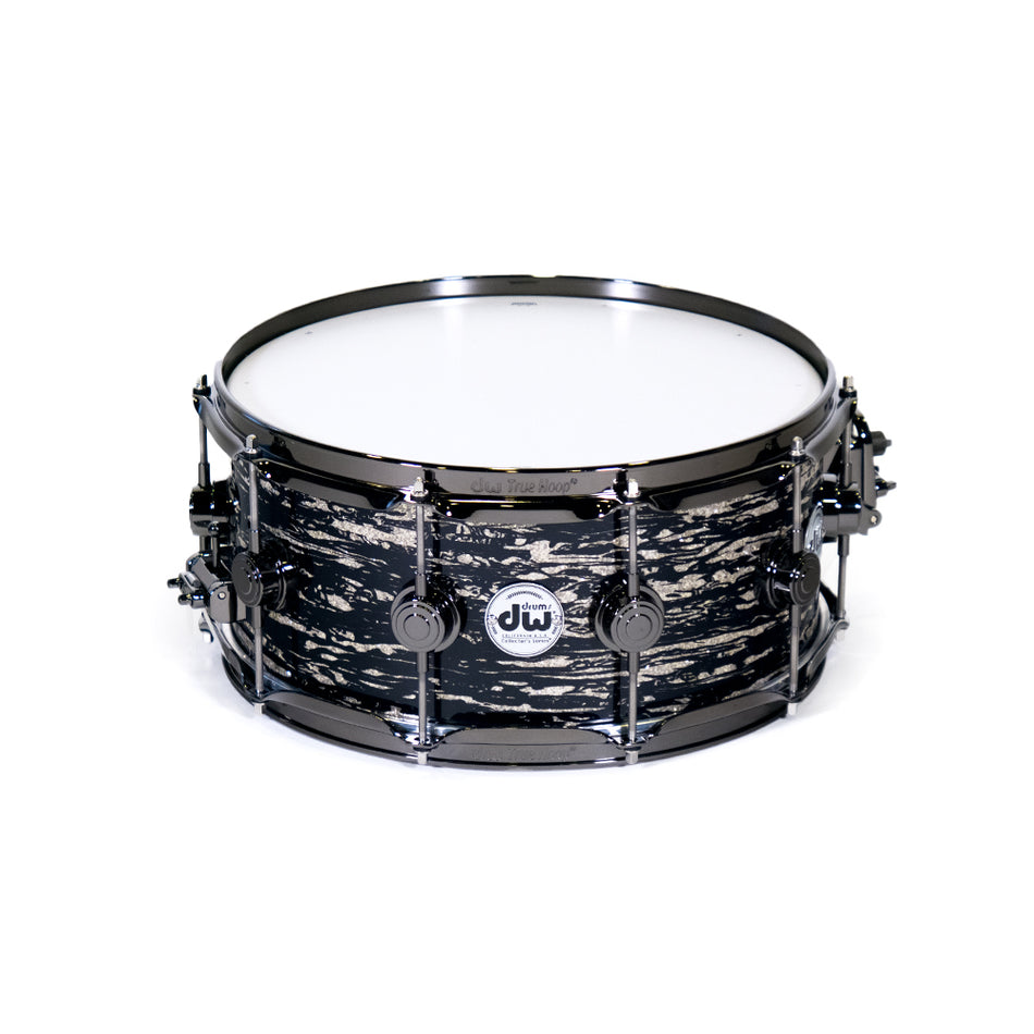 DW Drums DRX10614SSN046 Caja Batería 14x6.5" Collector Black Oyster Glass