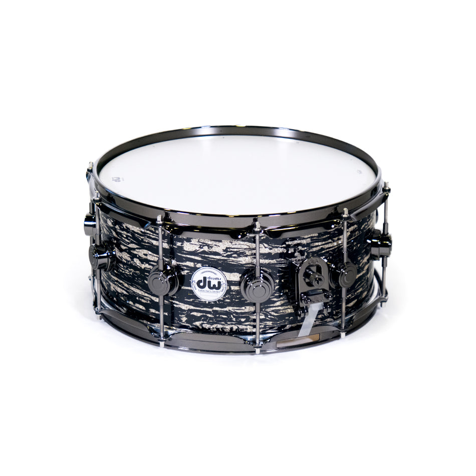 DW Drums DRX10614SSN046 Caja Batería 14x6.5" Collector Black Oyster Glass