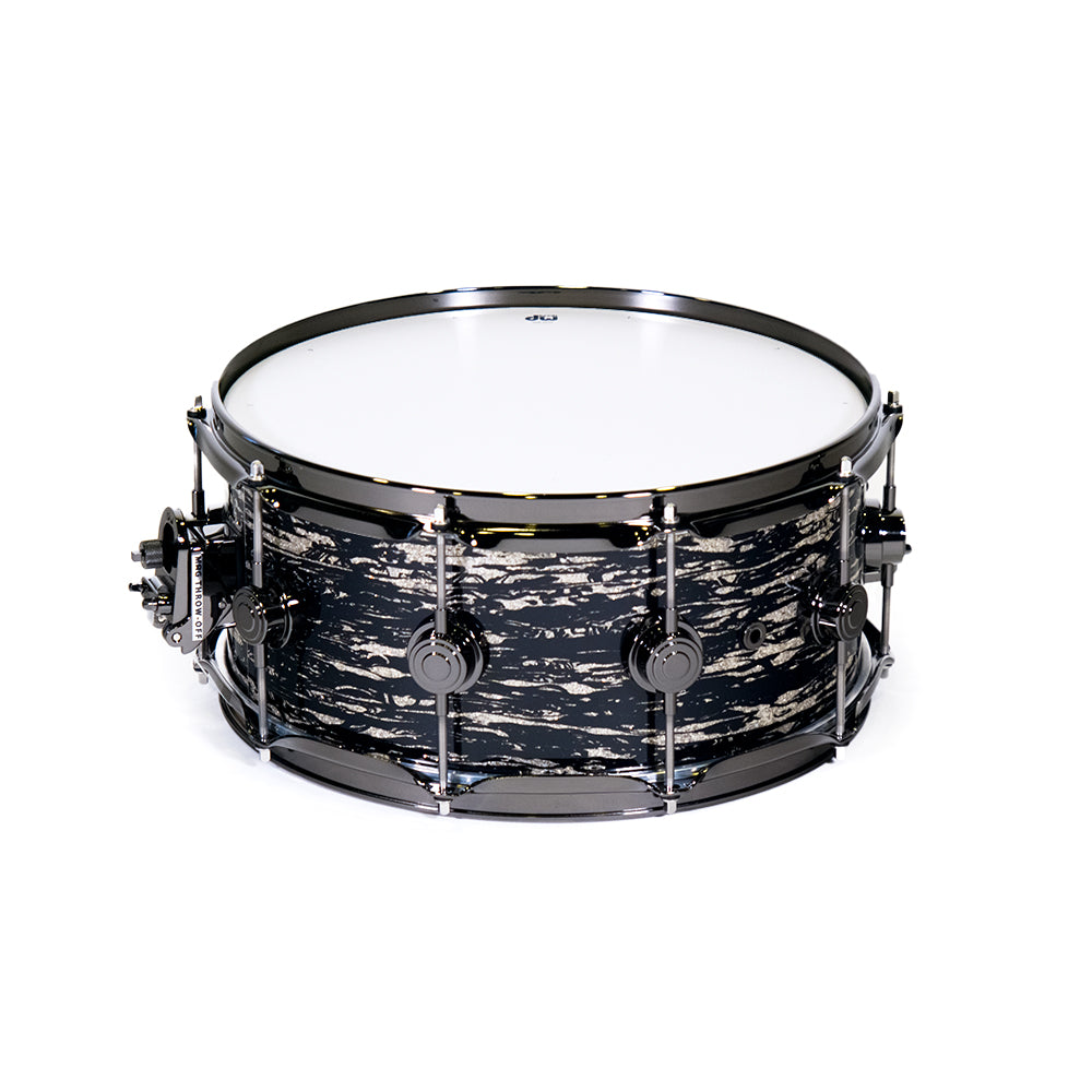 DW Drums DRX10614SSN046 Caja Bateria 14x6.5" Collector Black Oyster Glass