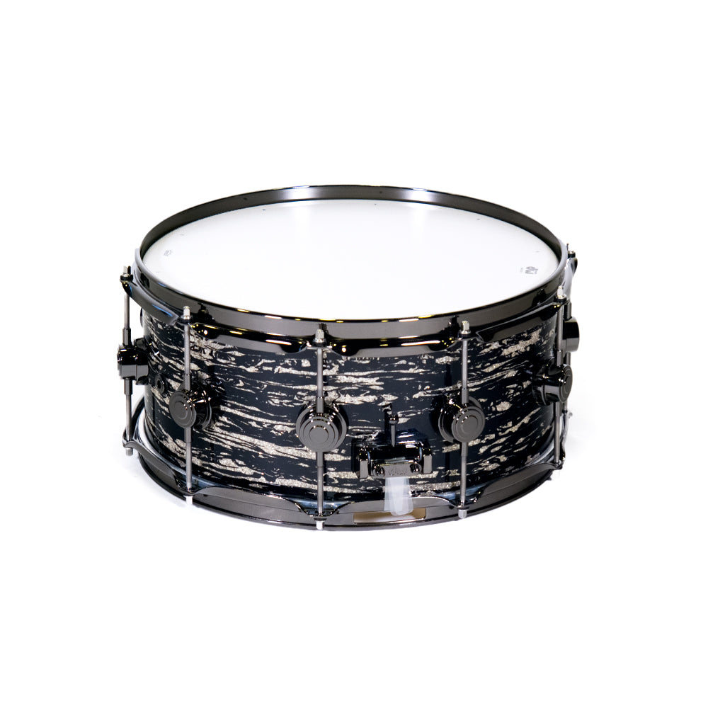 DW Drums DRX10614SSN046 Caja Bateria 14x6.5" Collector Black Oyster Glass