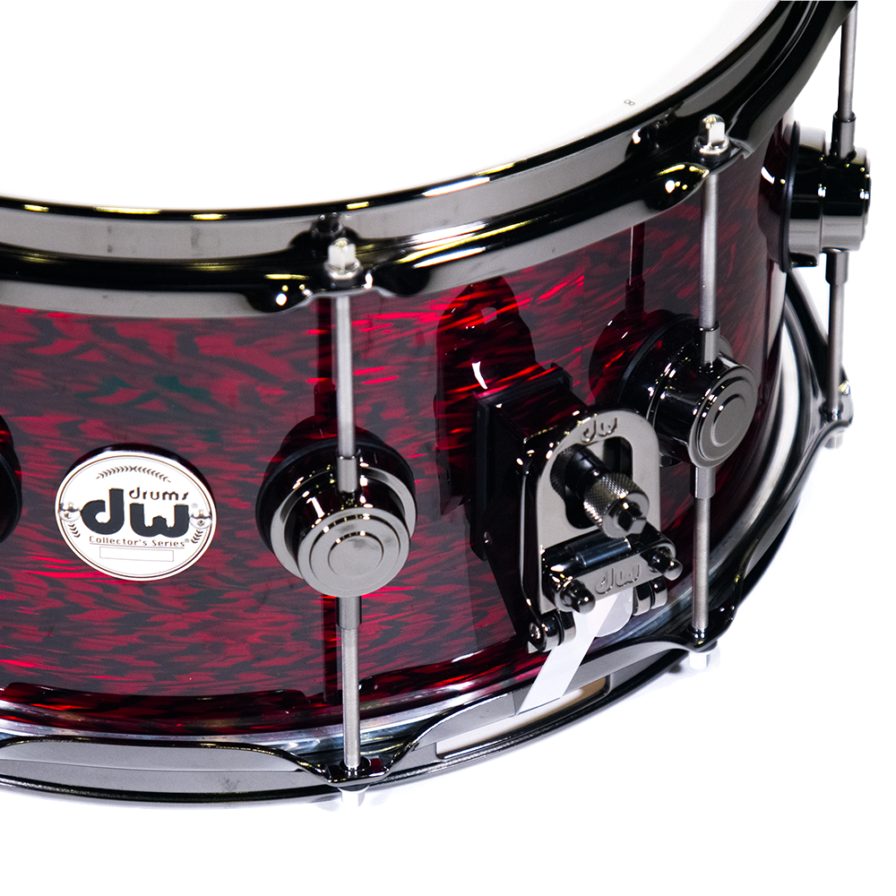 DW Drums DRX10714SSN049 Caja Bateria 14x6.5" Collector Red Silk Onyx