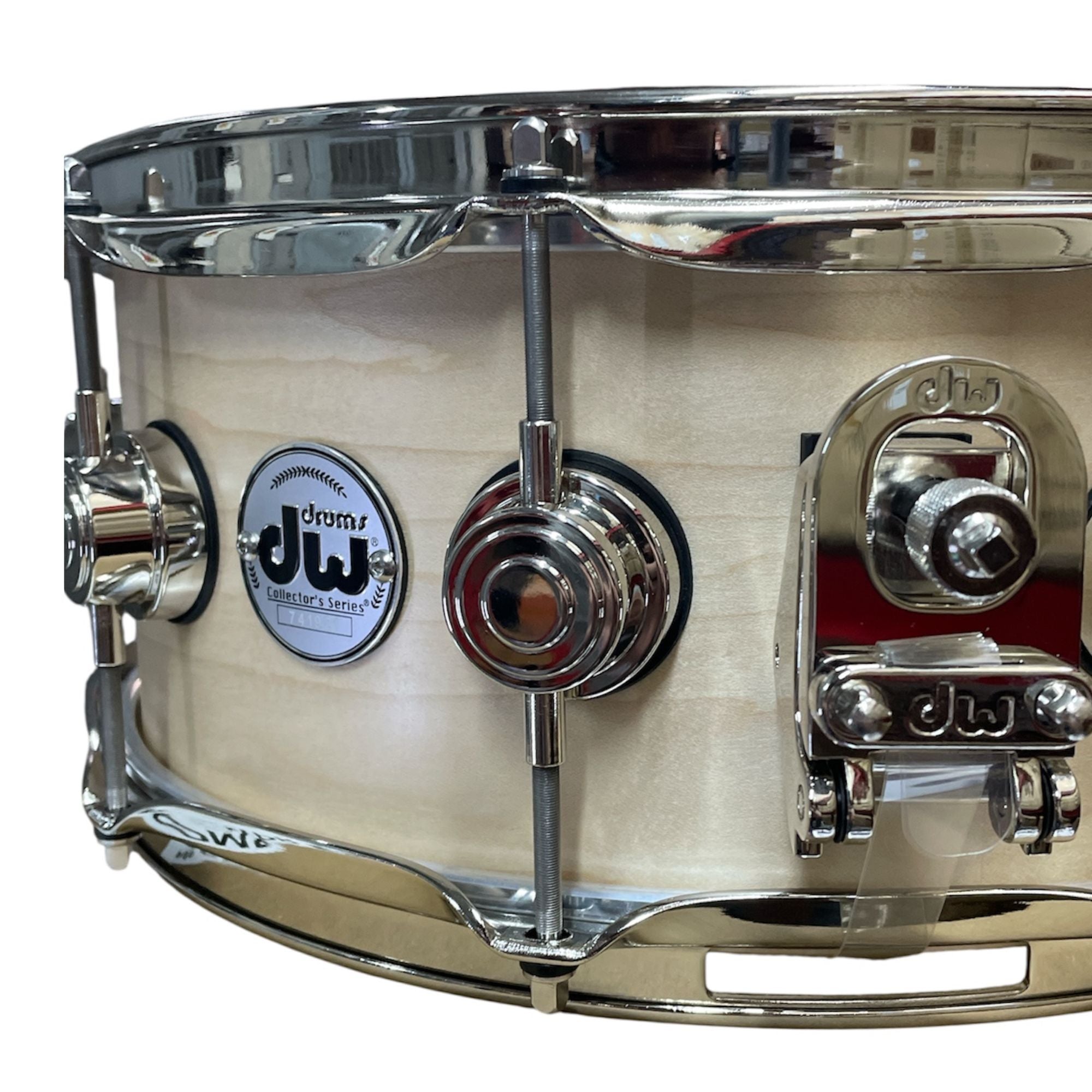 DW Drums Collector’s Series® Caja 14x5.5" SSC Natural Satin Oil, HW Niquelado