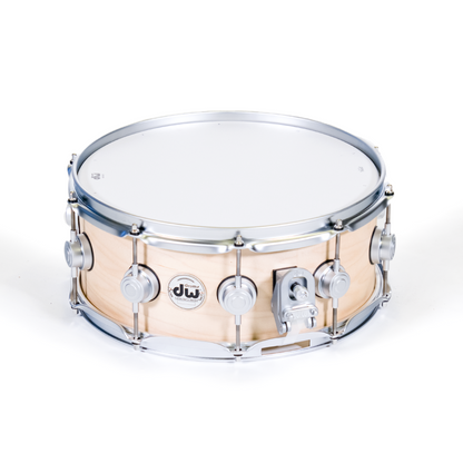 DW Caja Maple Natural Satin Oil, Satin Chrome HW 14x5.5" Collector Series