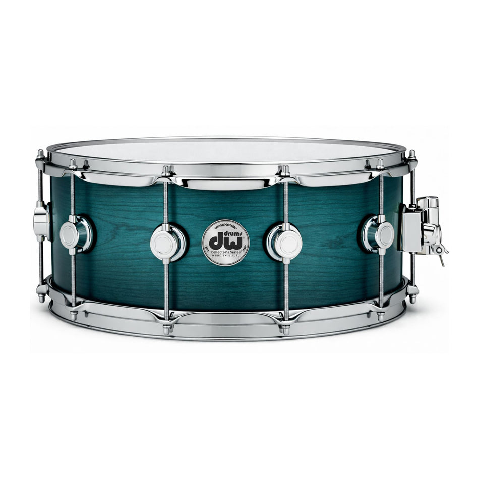 DW Drums Collector's Series Caja 14×6,5″ Maple Teal Satin Oil