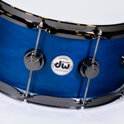 DW Drums DRX26514SSNBL Serie Collector Caja Satin Oil Blue 6,5x14"