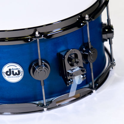 DW Drums DRX26514SSNBL Serie Collector Caja Satin Oil Blue 6,5x14"