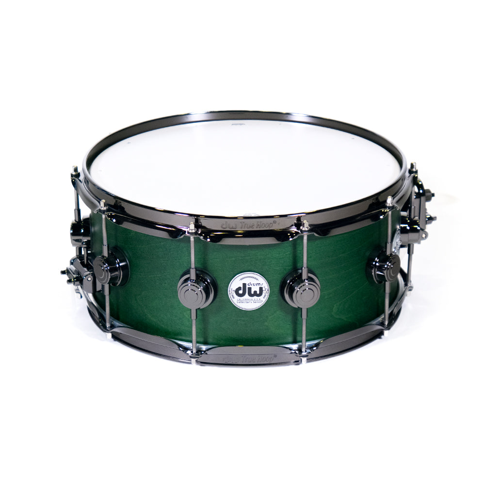 DW Drums DRX26514SSNG Serie Collector caja Satin Oil Green 14x6.5"