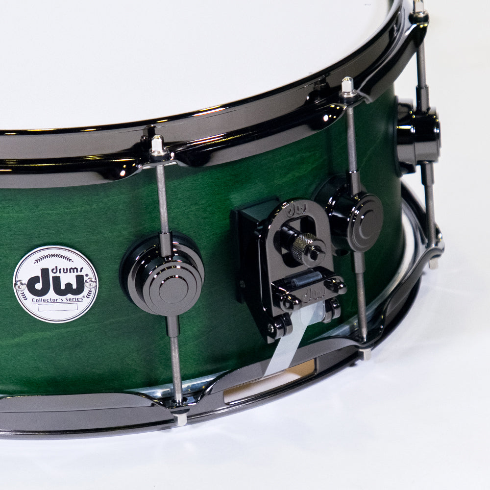DW Drums DRX26514SSNG Serie Collector caja Satin Oil Green 14x6.5"