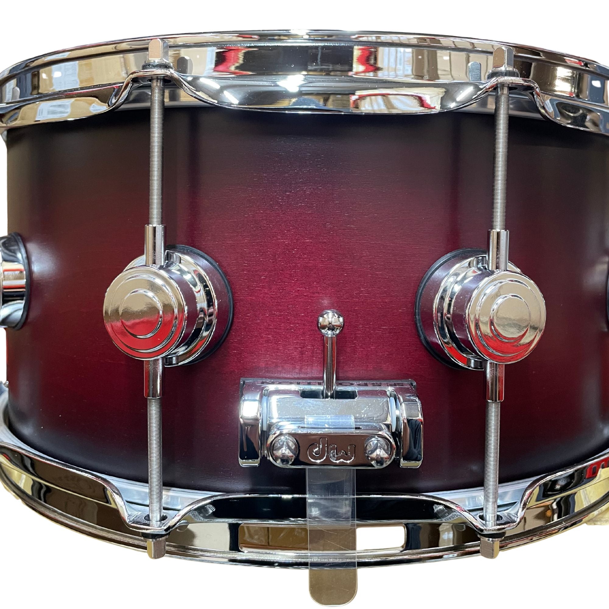 DW Drums Collector's Series Caja 14×6,5″ Maple Satin Oil Cherry to Ebony Burst