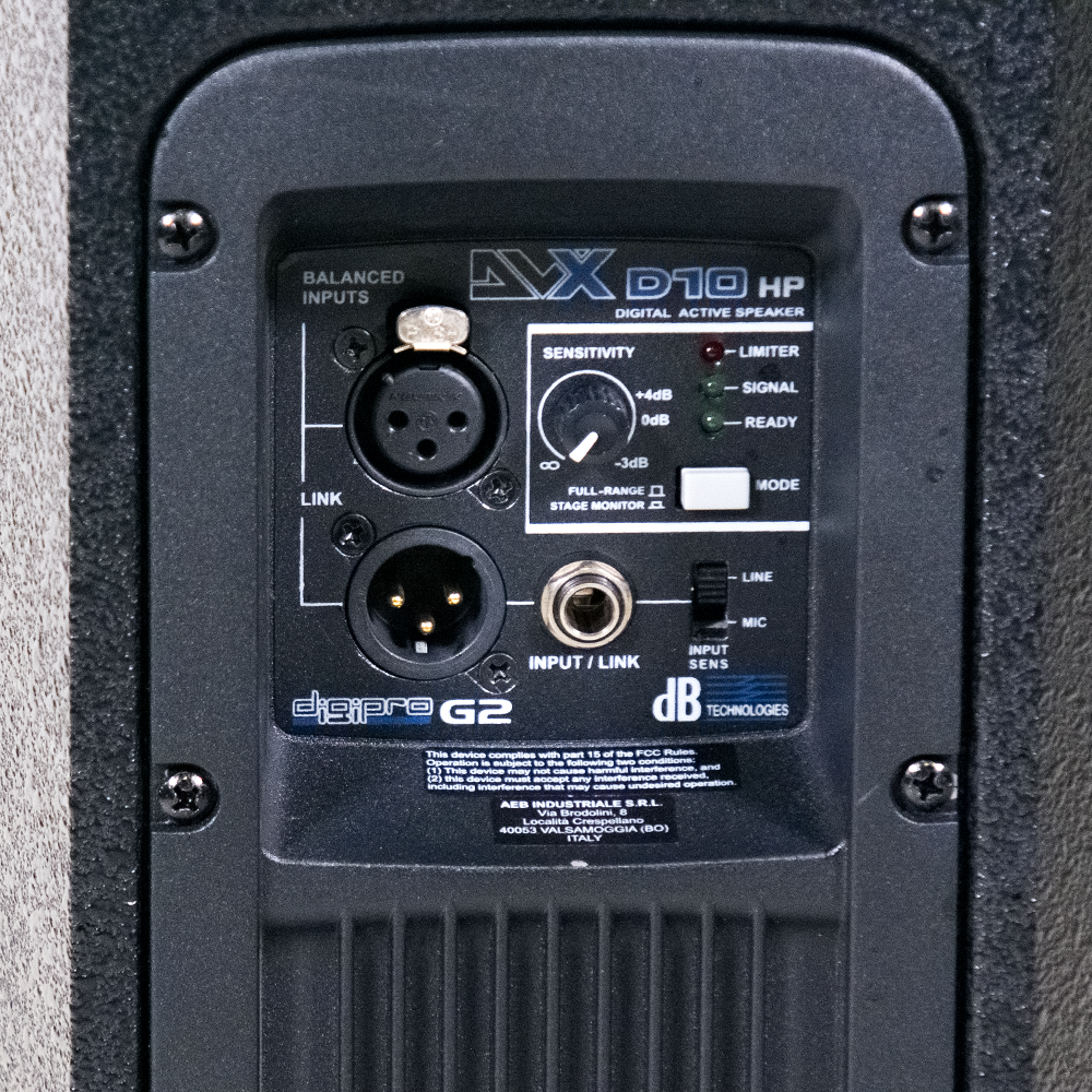 dB Technologies DEMDVXD10HP Caja Activa 10"