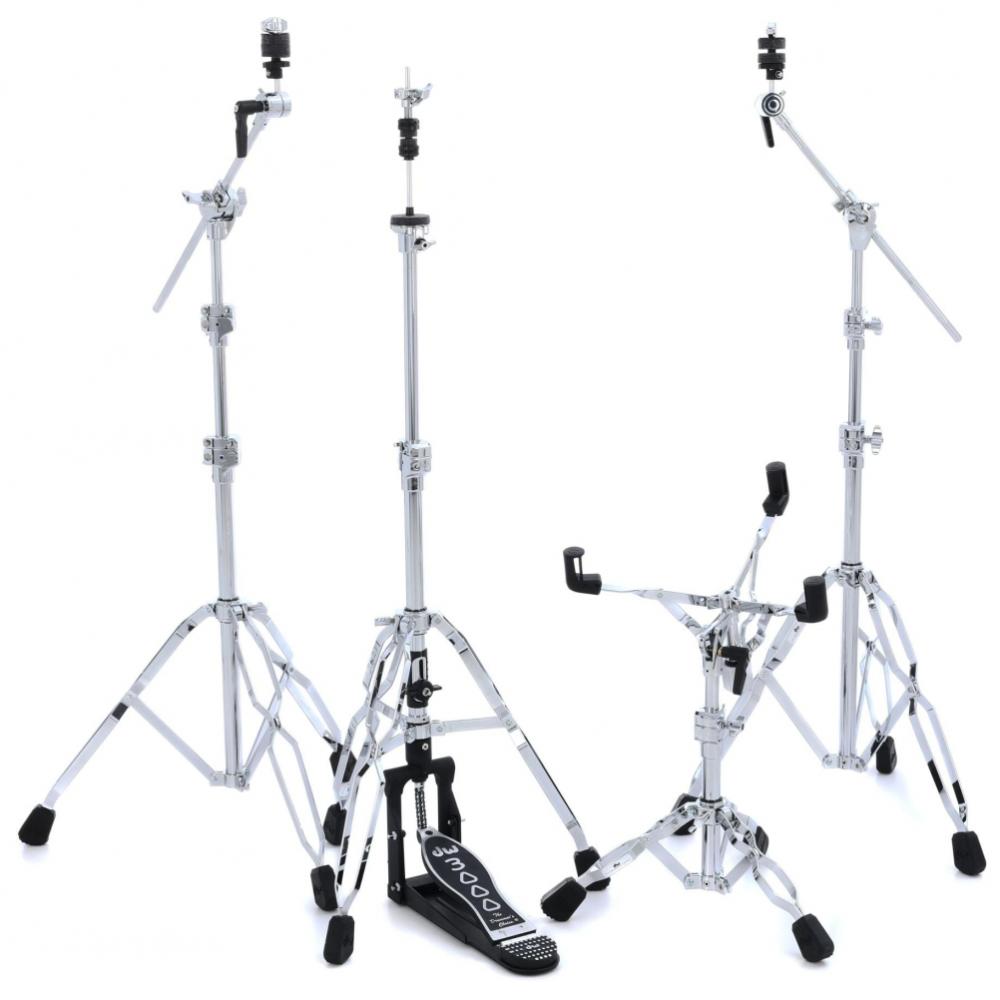 DW Drums DWCP3000PKA Pack Atriles Batería Serie 3000