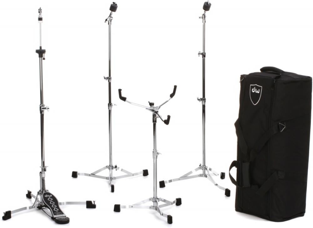 DW Drums DWCP6000ULPK Pack Atriles Batería Serie 6000 con Bolso