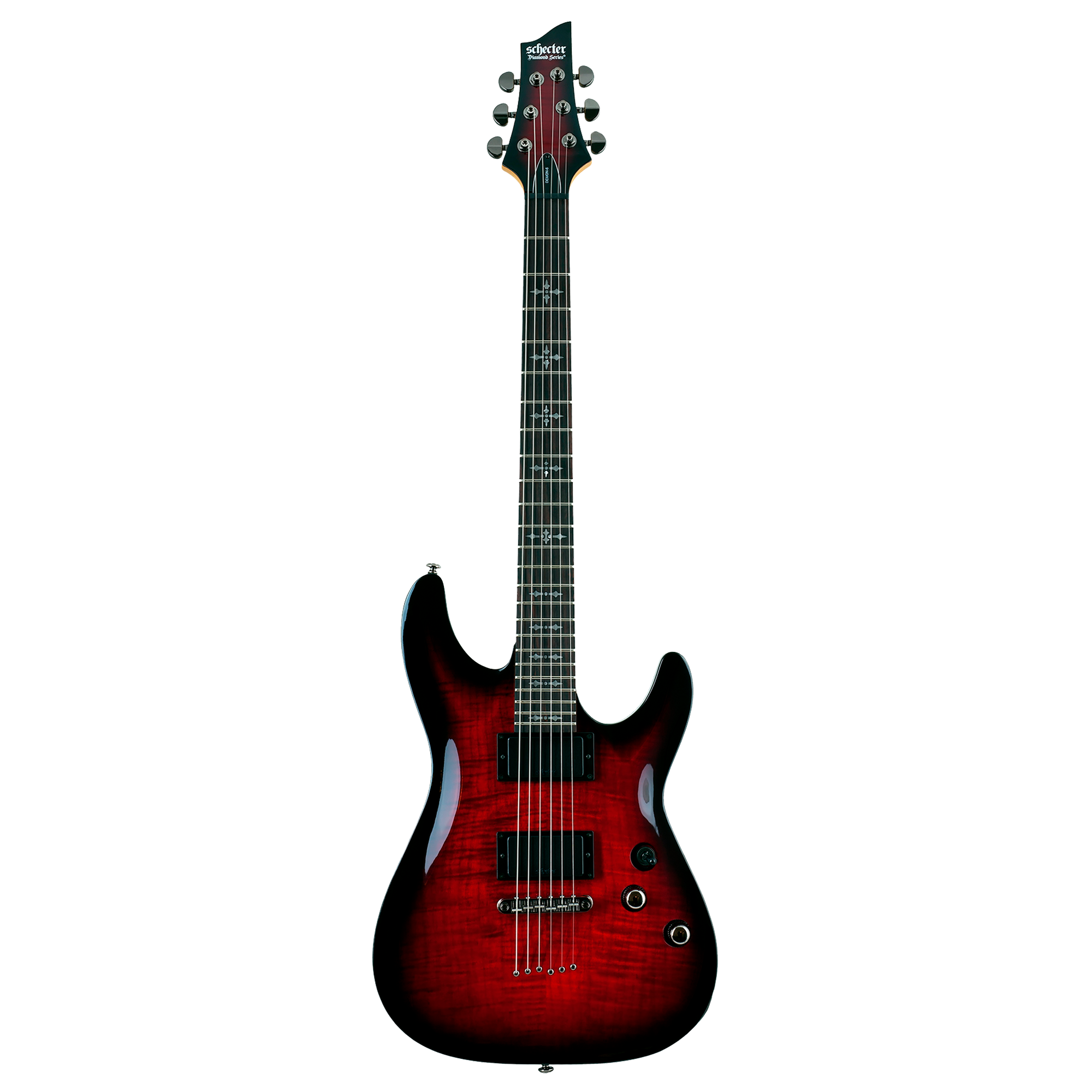 Schecter Demon-6 Crimson Red Burst Guitarra Eléctrica 6 cuerdas