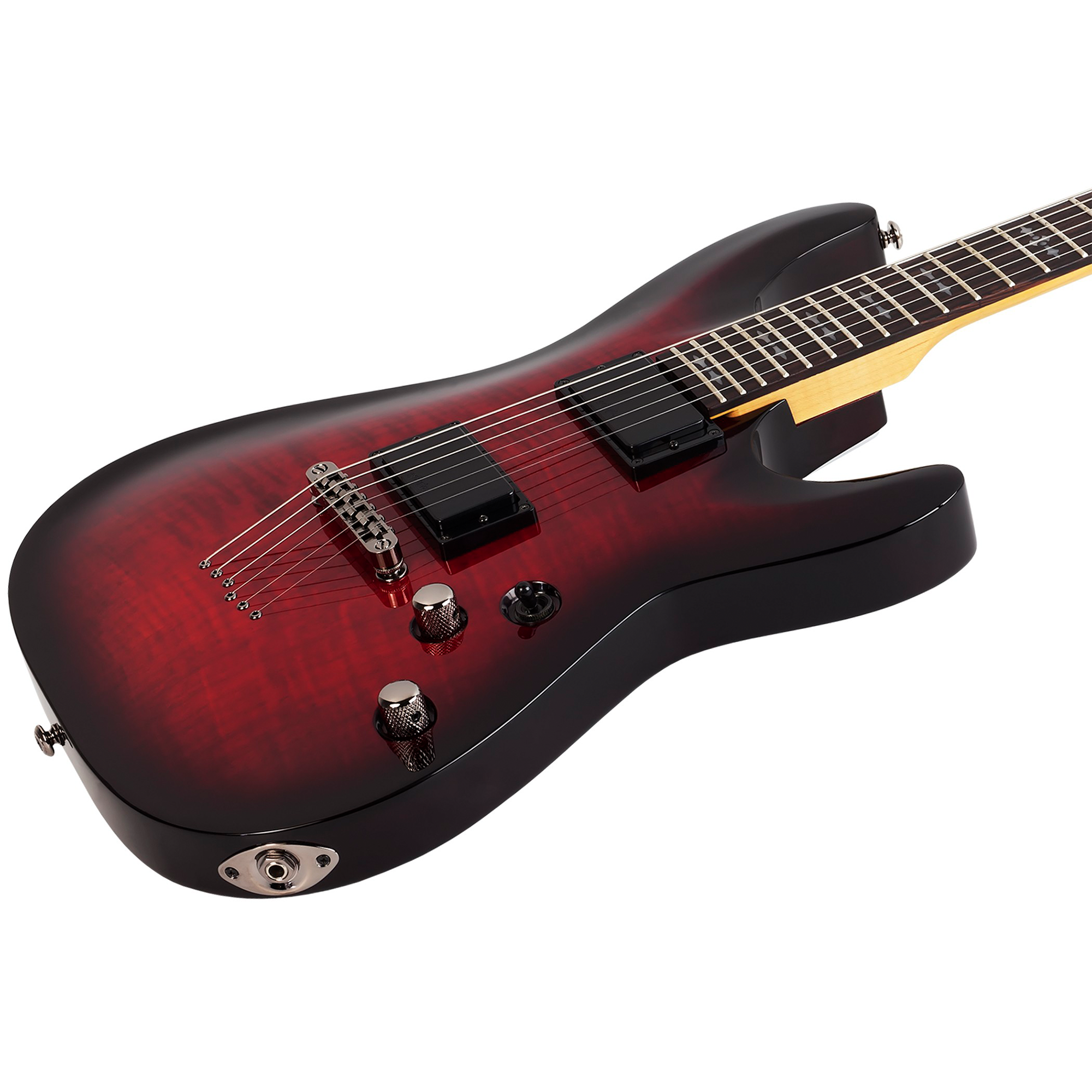 Schecter Demon-6 Crimson Red Burst Guitarra Eléctrica 6 cuerdas