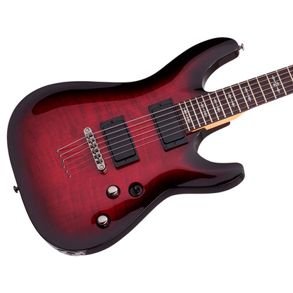 Schecter Demon-6 Crimson Red Burst Guitarra Eléctrica 6 cuerdas