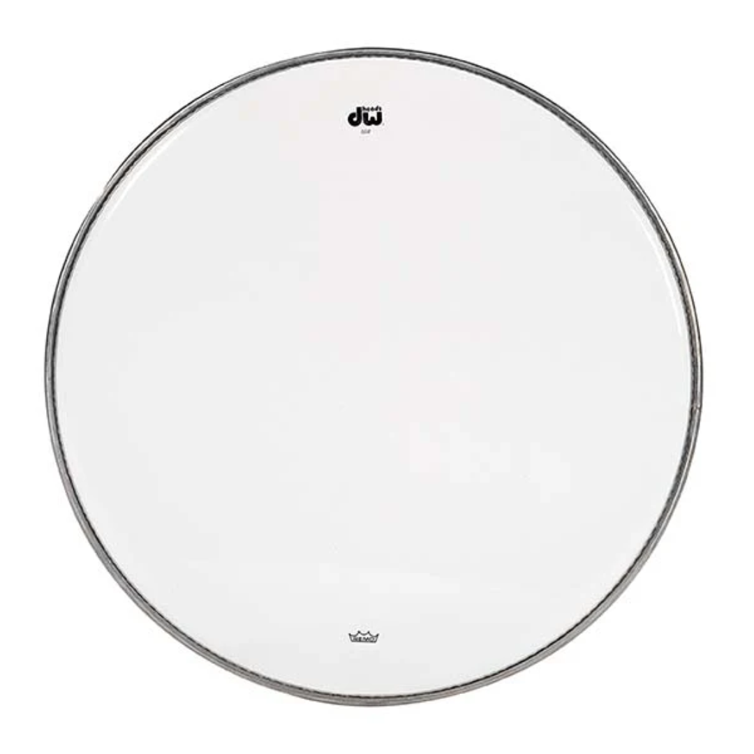 DW Drums DRDHCL12 Parche Tom Bottom 12" Clear