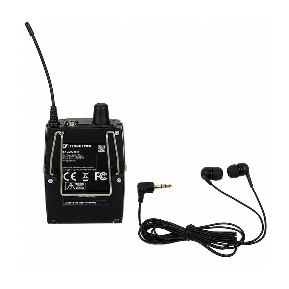 Sennheiser EK 2000 IEM-AW+ Receptor Bodypack